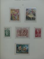 Frankreich 1957-1974 postfrisch besammelt im Leuchtturm Vordrucken #LY262