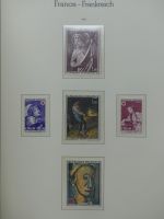 Frankreich 1957-1974 postfrisch besammelt im Leuchtturm Vordrucken #LY262