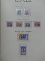 Frankreich 1957-1974 postfrisch besammelt im Leuchtturm Vordrucken #LY262