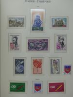 Frankreich 1957-1974 postfrisch besammelt im Leuchtturm Vordrucken #LY262
