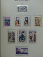 Frankreich 1957-1974 postfrisch besammelt im Leuchtturm Vordrucken #LY262