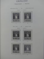 Dänemark Grönland 1938-2010 postfrisch besammelt im Leuchtturm Vordrucken #LY263