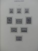 Dänemark Grönland 1938-2010 postfrisch besammelt im Leuchtturm Vordrucken #LY263