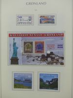 Dänemark Grönland 1938-2010 postfrisch besammelt im Leuchtturm Vordrucken #LY263