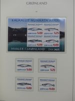 Dänemark Grönland 1938-2010 postfrisch besammelt im Leuchtturm Vordrucken #LY263