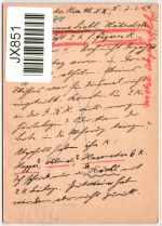 BRD Bund P 25 als Ganzsache #JX851