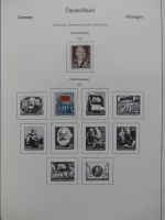 DDR ab 1950 gestempelt teilbesammelt, etwas SBZ im Ka-Be Vordruck #LY244