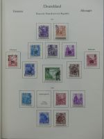 DDR ab 1950 gestempelt teilbesammelt, etwas SBZ im Ka-Be Vordruck #LY244