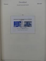 DDR ab 1950 gestempelt teilbesammelt, etwas SBZ im Ka-Be Vordruck #LY244