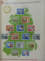 DDR ab 1950 gestempelt teilbesammelt, etwas SBZ im Ka-Be Vordruck #LY244