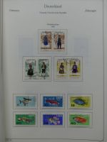 DDR ab 1950 gestempelt teilbesammelt, etwas SBZ im Ka-Be Vordruck #LY244