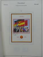 DDR ab 1950 gestempelt teilbesammelt, etwas SBZ im Ka-Be Vordruck #LY244