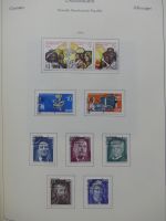 DDR ab 1950 gestempelt teilbesammelt, etwas SBZ im Ka-Be Vordruck #LY244