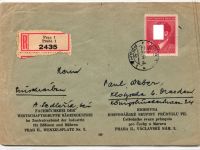 Deutsche Besetzung Böhmen Mähren 109 auf Brief als Einzelfrankatur #KD137