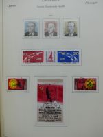 DDR ab 1950 gestempelt teilbesammelt, etwas SBZ im Ka-Be Vordruck #LY244