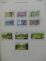 DDR ab 1950 gestempelt teilbesammelt, etwas SBZ im Ka-Be Vordruck #LY244