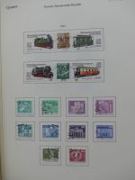 DDR ab 1950 gestempelt teilbesammelt, etwas SBZ im Ka-Be Vordruck #LY244