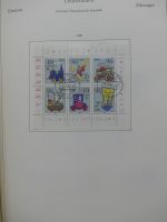 DDR ab 1950 gestempelt teilbesammelt, etwas SBZ im Ka-Be Vordruck #LY244