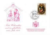 Liechtenstein Jahrgang 2001 gestempelt als FDC/ Ersttagsbriefe #JU673