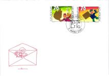 Liechtenstein Jahrgang 2001 gestempelt als FDC/ Ersttagsbriefe #JU673