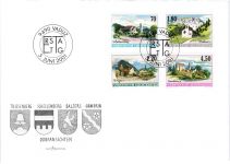 Liechtenstein Jahrgang 2001 gestempelt als FDC/ Ersttagsbriefe #JU673