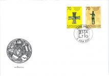 Liechtenstein Jahrgang 2001 gestempelt als FDC/ Ersttagsbriefe #JU673
