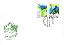 Liechtenstein Jahrgang 2002 gestempelt als FDC/ Ersttagsbriefe #JU674