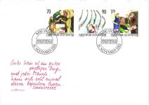 Liechtenstein Jahrgang 2003 gestempelt als FDC/ Ersttagsbriefe #JU675
