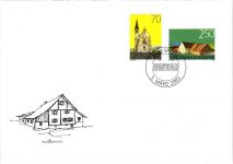 Liechtenstein Jahrgang 2003 gestempelt als FDC/ Ersttagsbriefe #JU675
