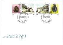 Liechtenstein Jahrgang 2003 gestempelt als FDC/ Ersttagsbriefe #JU675
