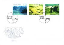 Liechtenstein Jahrgang 2005 gestempelt als FDC/ Ersttagsbriefe #JU677