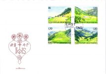 Liechtenstein Jahrgang 2005 gestempelt als FDC/ Ersttagsbriefe #JU677