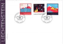 Liechtenstein Jahrgang 2008 gestempelt als FDC/ Ersttagsbriefe #JU680