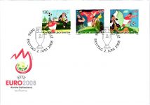 Liechtenstein Jahrgang 2008 gestempelt als FDC/ Ersttagsbriefe #JU680