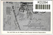Schweiz als Ganzsache Briefmarken-Ausstellung Zürich 1915 #KD284