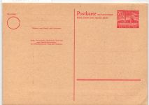 Berlin P 17 als Ganzsache ungebraucht #KD446