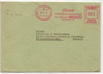 Deutsches Reich auf Brief Freistempler Elliot #KD530
