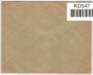 Deutsches Reich auf Brief Freistempler Magnophon Radio G.m.b.H. #KD547