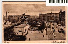 Deutsches Reich 389 auf Postkarte Berliner Postgeschichte #KD561