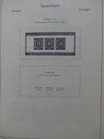 Deutschland Sammlung nach 1945 unterschiedlich besammelt im Kabe Binder #LY288