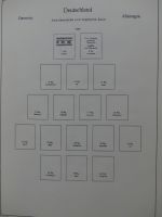 Deutschland Sammlung nach 1945 unterschiedlich besammelt im Kabe Binder #LY288