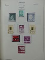 Deutschland Sammlung nach 1945 unterschiedlich besammelt im Kabe Binder #LY288