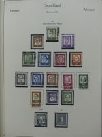 Deutschland Sammlung nach 1945 unterschiedlich besammelt im Kabe Binder #LY288