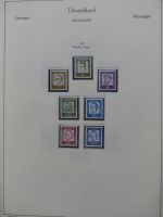 Deutschland Sammlung nach 1945 unterschiedlich besammelt im Kabe Binder #LY288