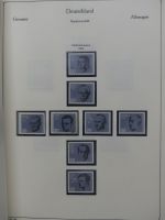 Deutschland Sammlung nach 1945 unterschiedlich besammelt im Kabe Binder #LY288