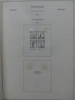 Deutschland Sammlung nach 1945 unterschiedlich besammelt im Kabe Binder #LY288