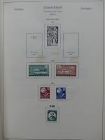 Deutschland Sammlung nach 1945 unterschiedlich besammelt im Kabe Binder #LY288