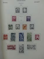 Deutschland Sammlung nach 1945 unterschiedlich besammelt im Kabe Binder #LY288