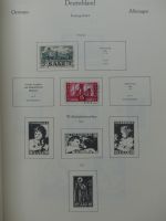 Deutschland Sammlung nach 1945 unterschiedlich besammelt im Kabe Binder #LY288