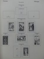 Deutschland Sammlung nach 1945 unterschiedlich besammelt im Kabe Binder #LY288